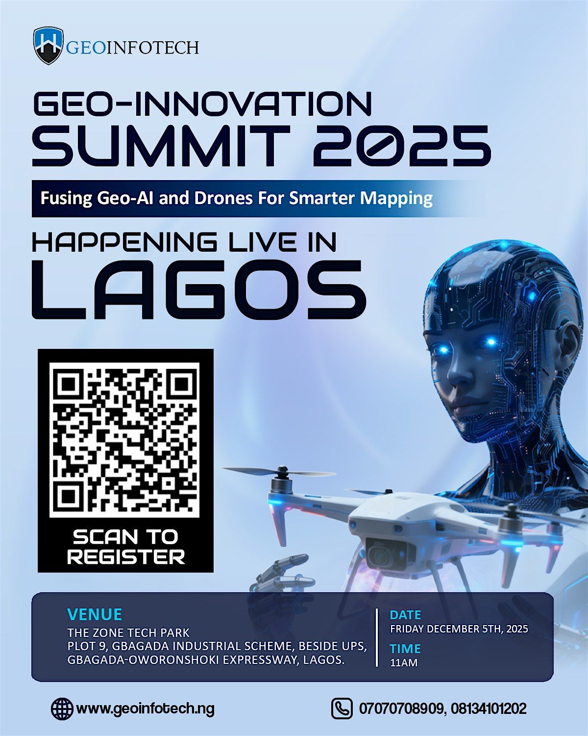 GEO-INNOVATION SUMMIT: Fusing Geo-AI  and Drones for Smarter Mapping