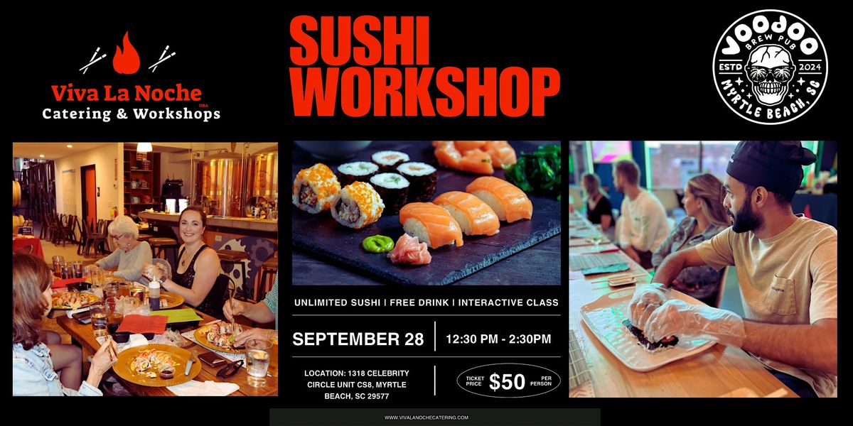 Sushi Workshop Voodoo Brewing