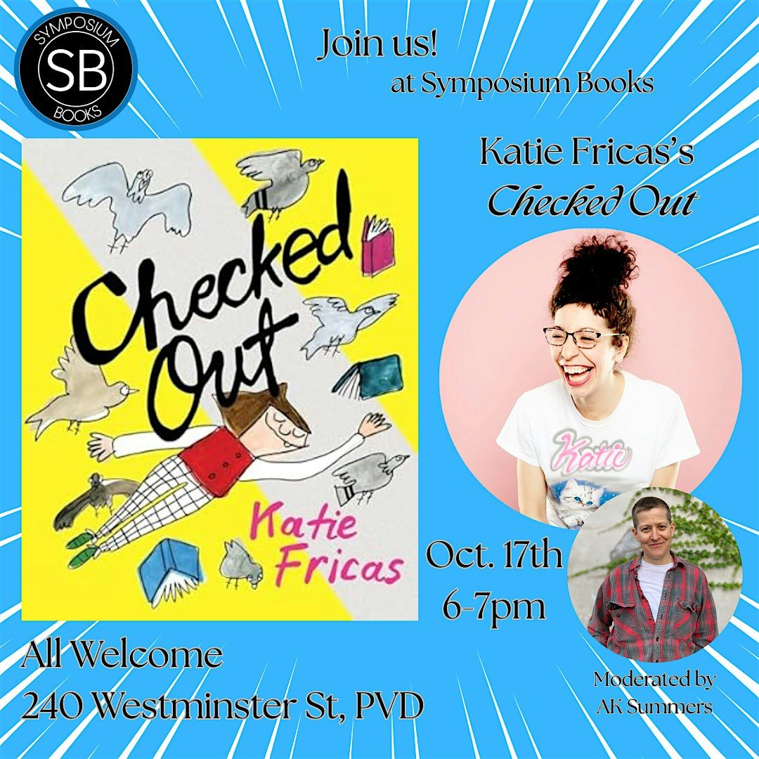 Author Event! Katie Fricas's "Checked Out"