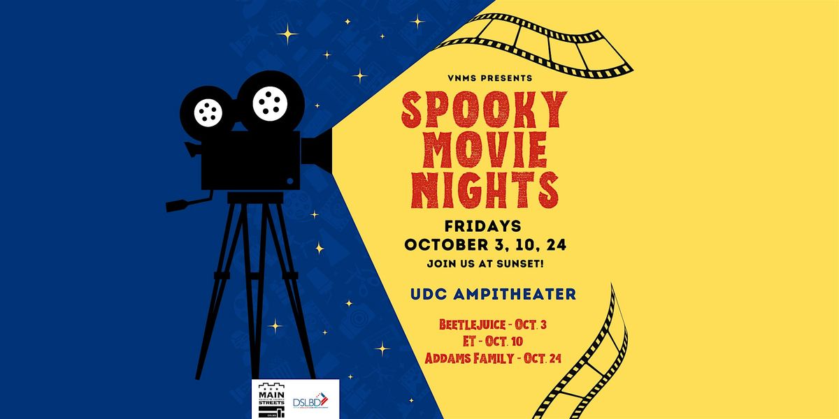 VNMS Spooky Movie Night - ET at UDC Ampitheater