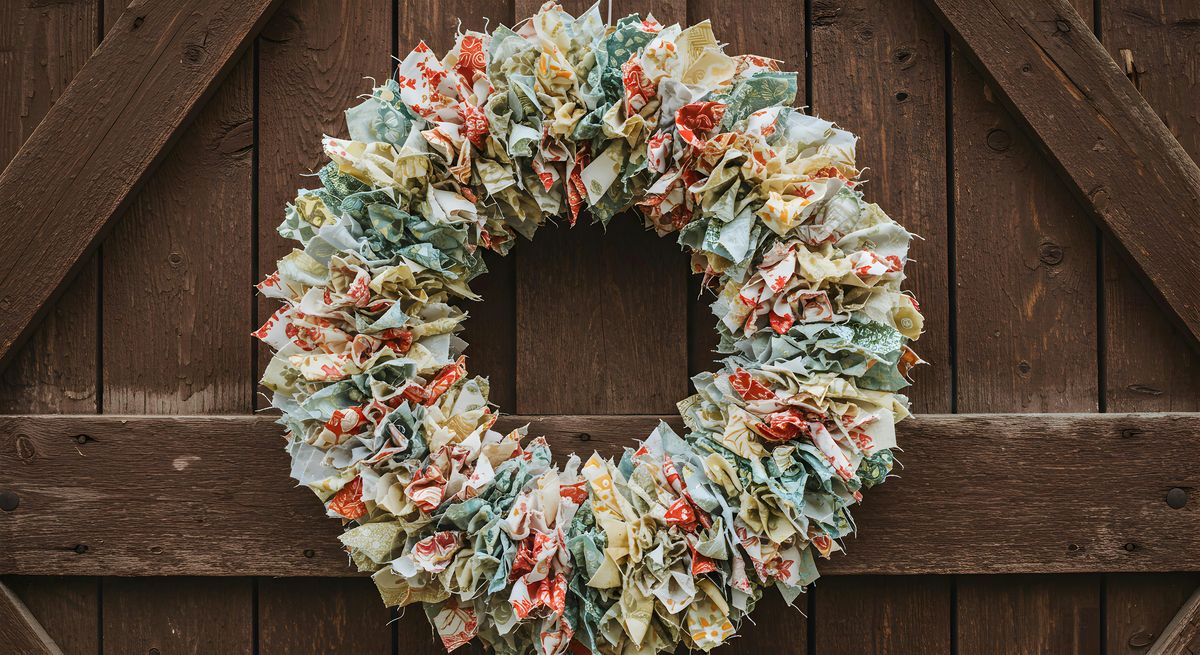 Create & Connect:  Make Your Own Rag Wreath