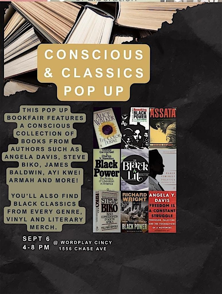 Conscious & Classics Pop up Bookfair