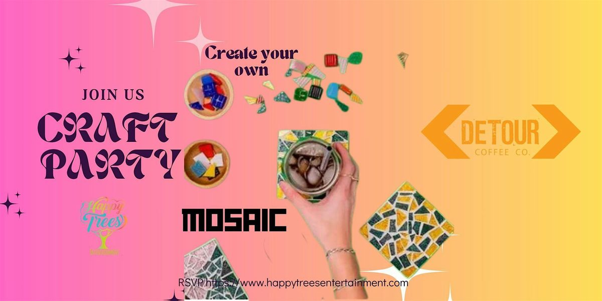 Mosaic Workshop at Detour Coffee