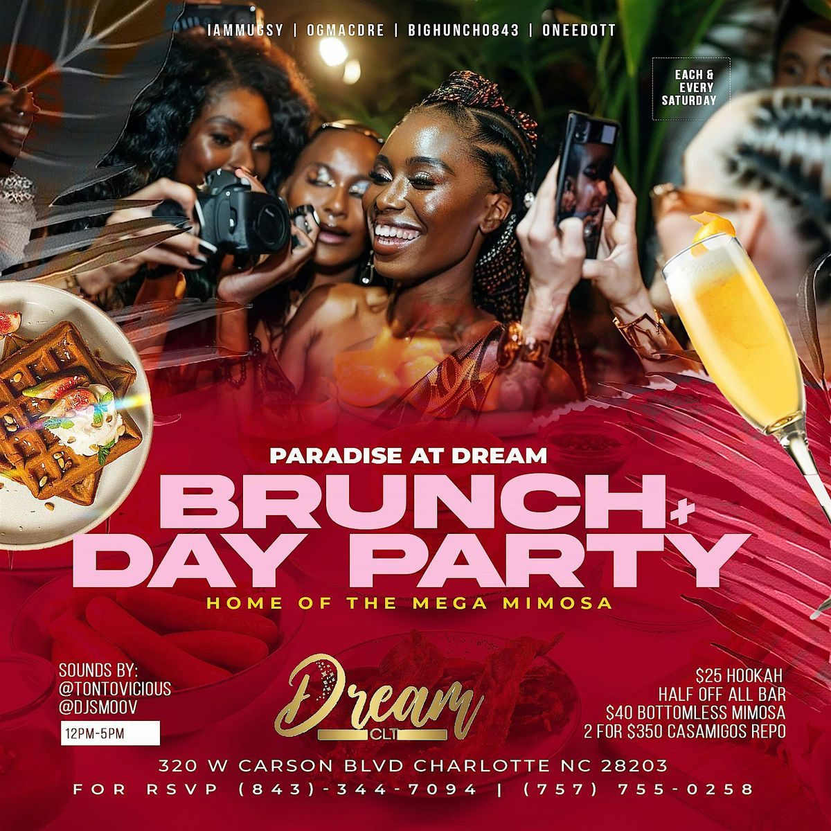Paradise At Dream Brunch + Day Party