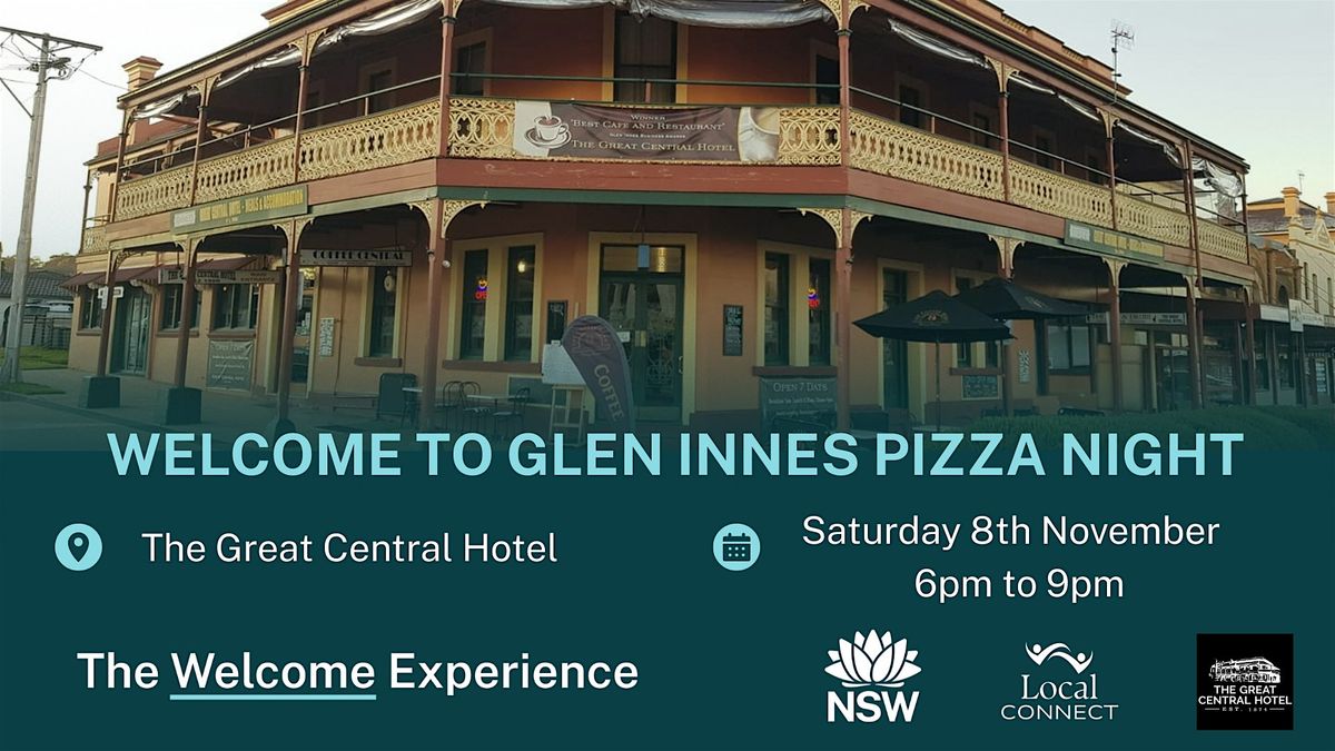 Welcome to Glen Innes Pizza Night