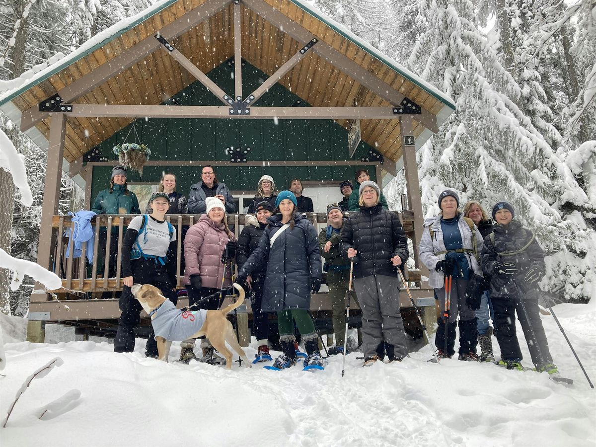 Mount Spokane Smith Gap Warming Hut Snowshoe Hike