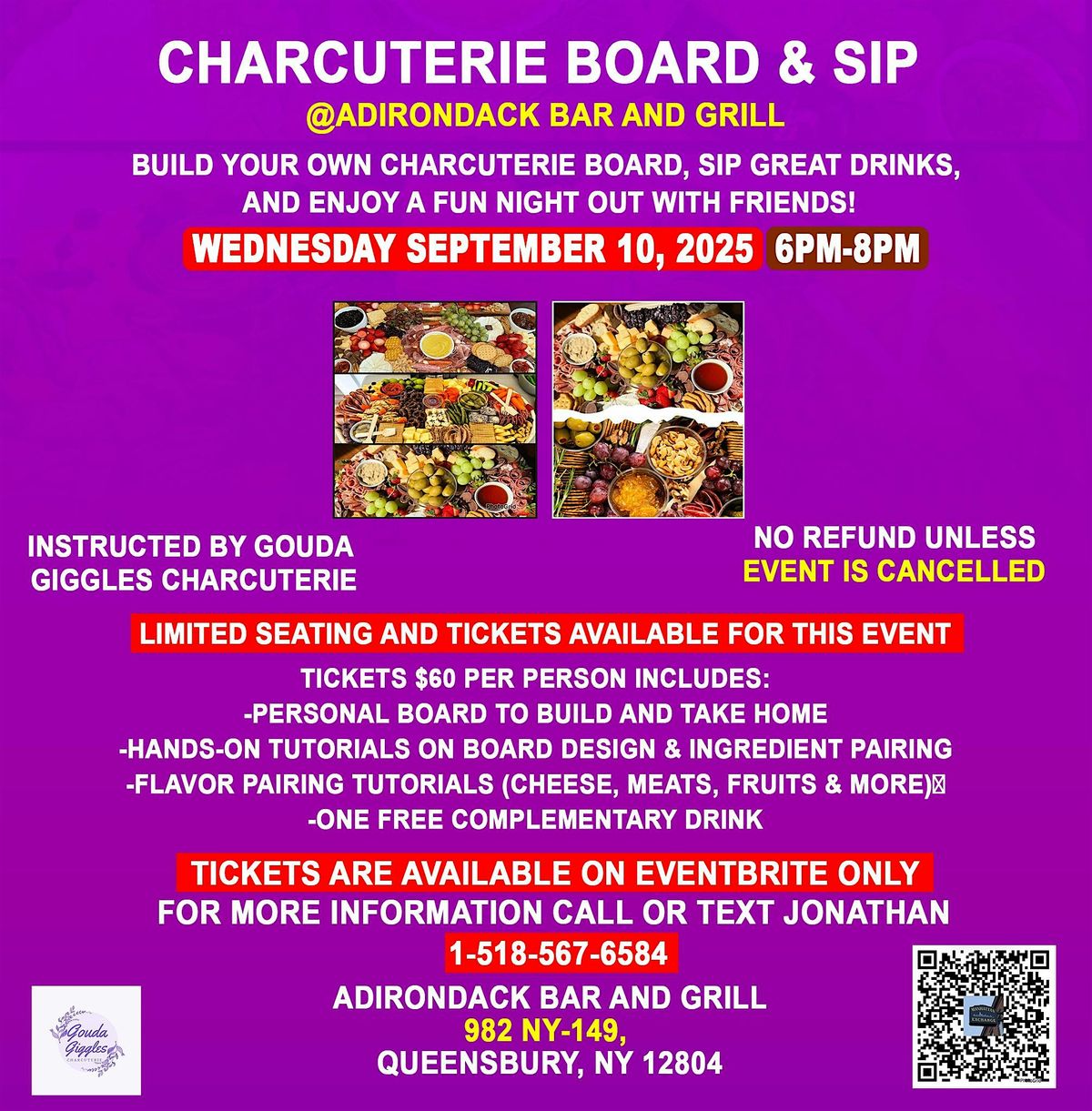 Charcuterie Board & Sip