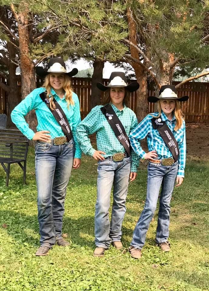 2023 Johnson County Rodeo Royalty Competition Buffalo, Wyoming July