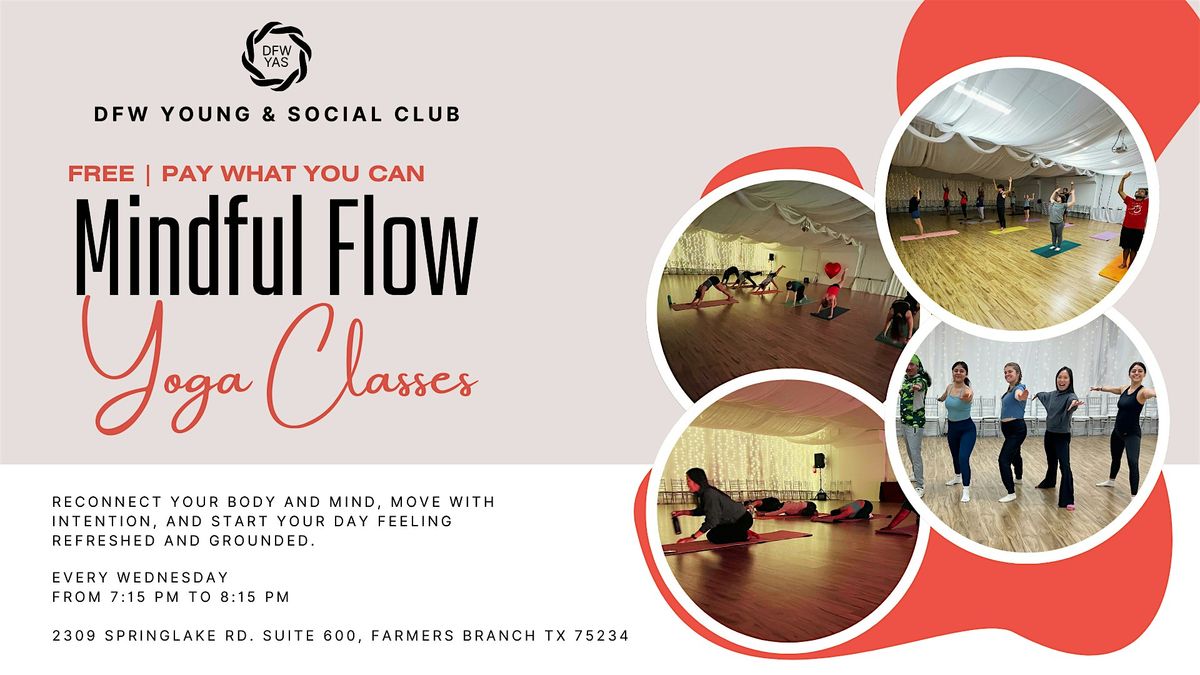 Wednesday Wind-Down Flow Yoga Class | Free \/ Pay What You Can