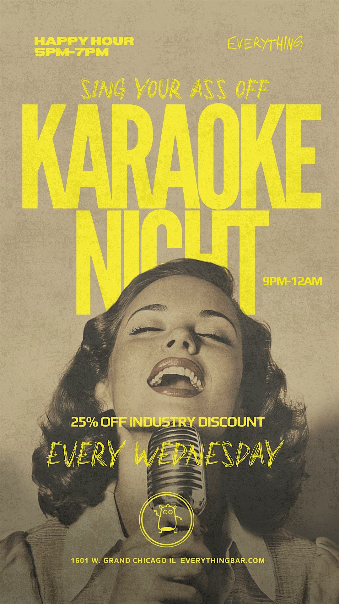 KARAOKE NIGHT AT EVERYTHING BAR