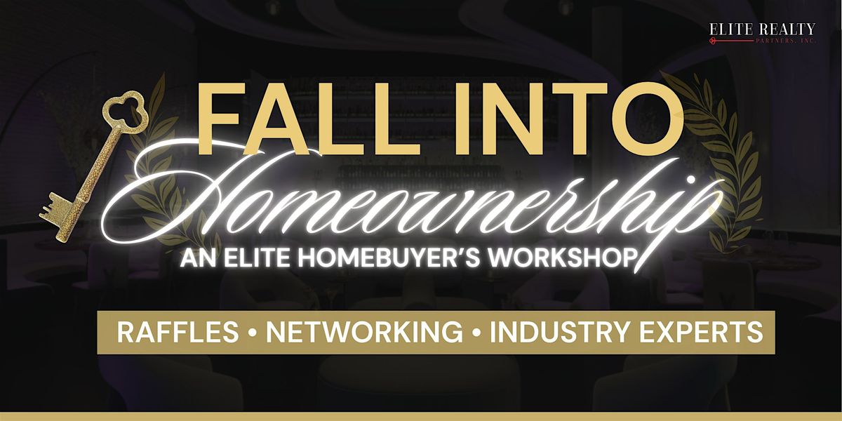 Fall Into Homeownership
