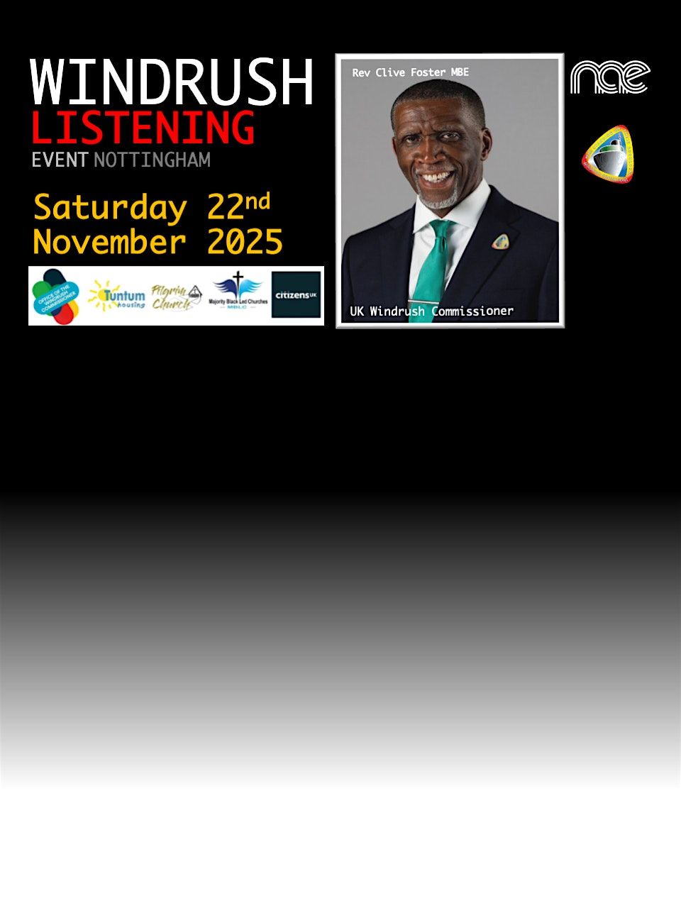 Nottingham Windrush Listening Event