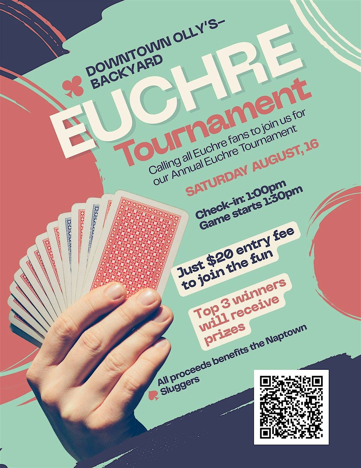 Naptown Sluggers- Euchre Tournament