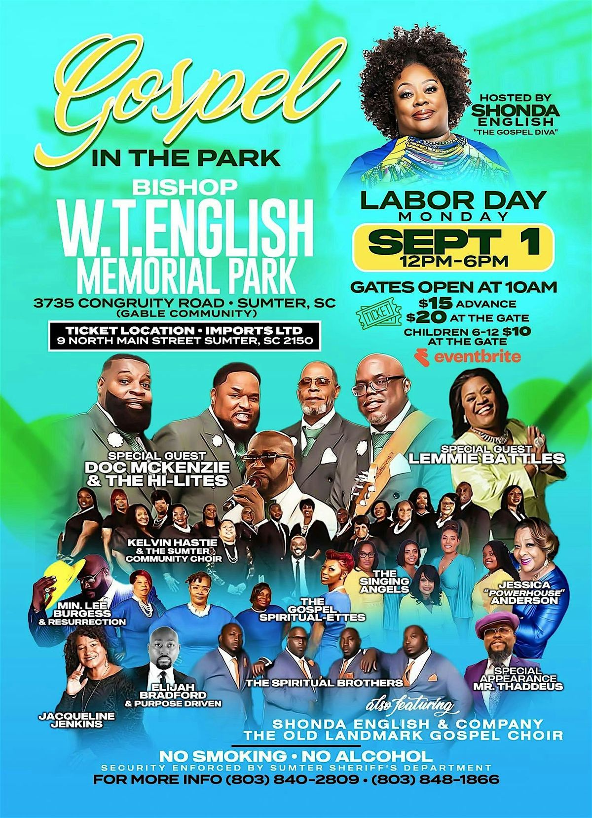 Gospel in the Park - Sumter SC