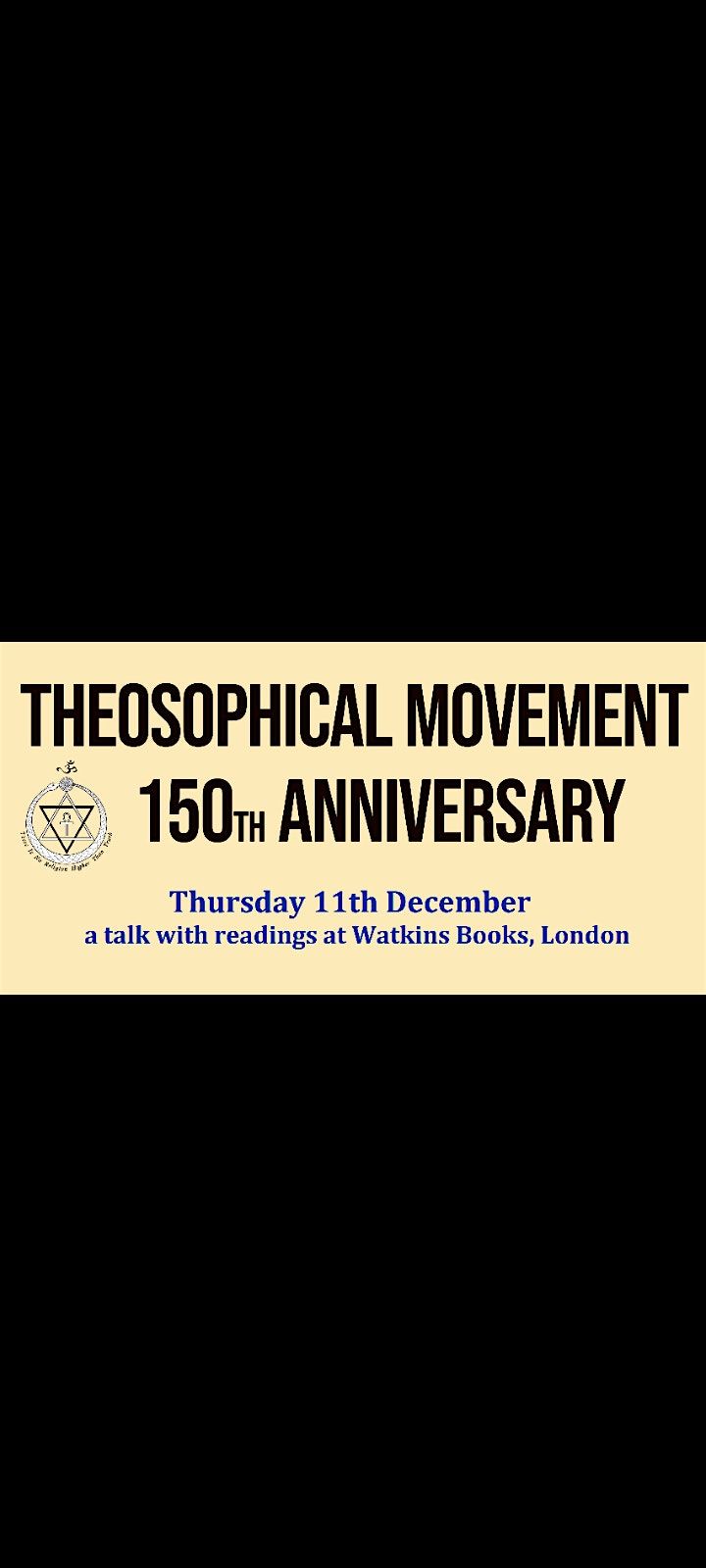 Theosophical Movement 150th Anniversary Book Presentation