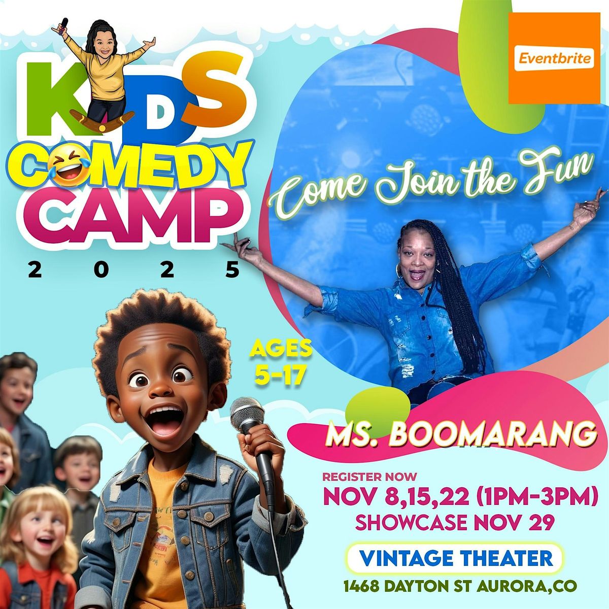Kids Comedy Camp