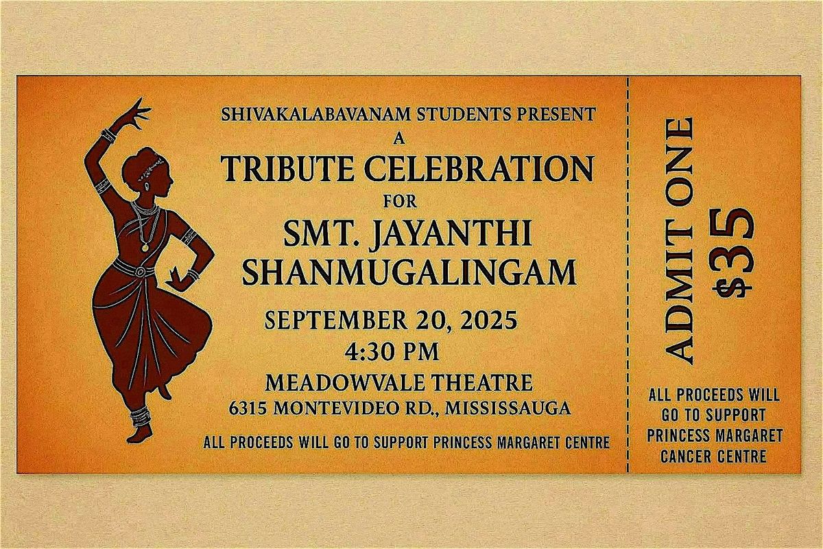 Tribute Celebration: Honouring a Legacy of Dance
