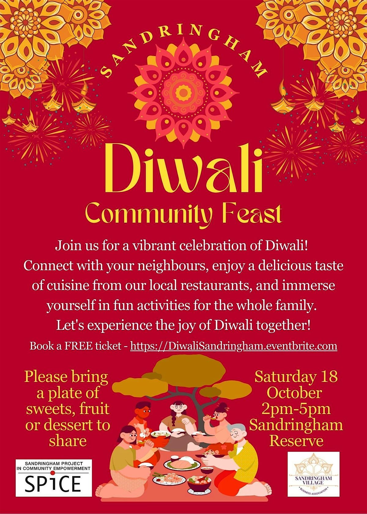Diwali Sandringham Community Feast