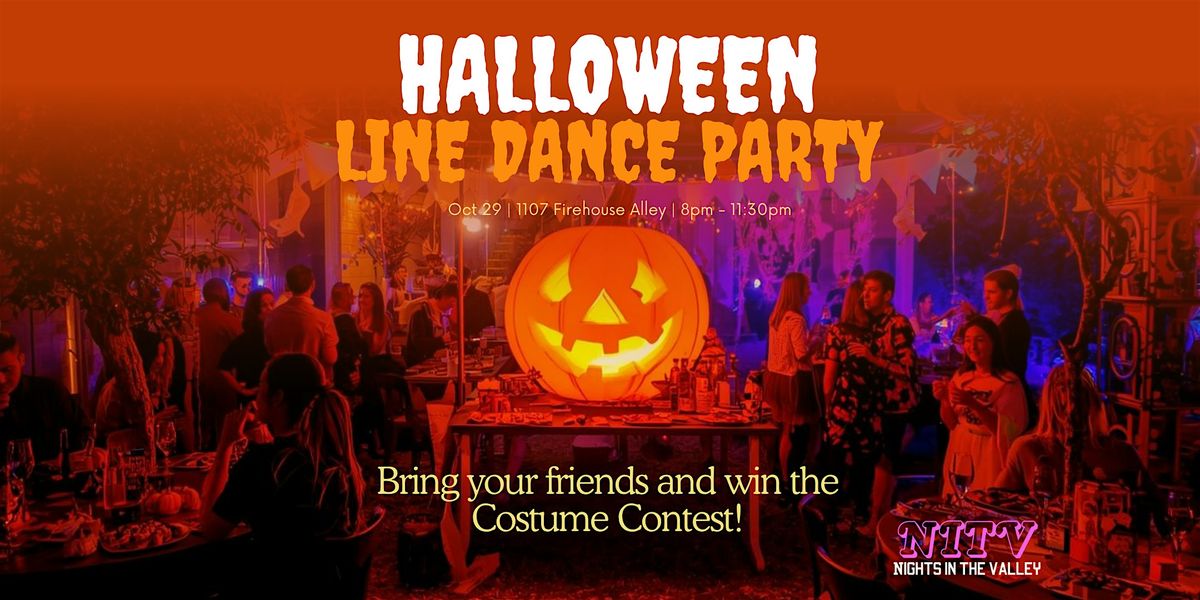 Halloween Line Dance Party!!!