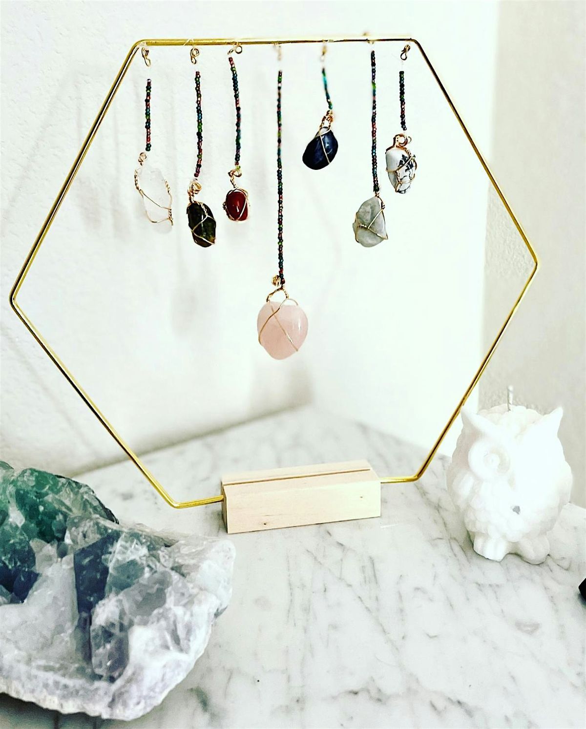 Hexagon Crystal Centerpiece Workshop