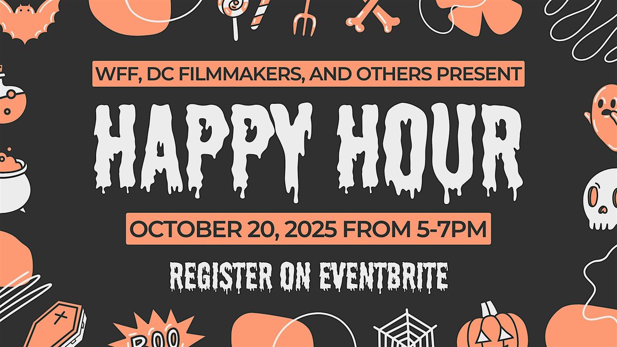 10\/20\/25 HAPPY HOUR with DC Filmmakers at the Silver Branch Brewing Co.