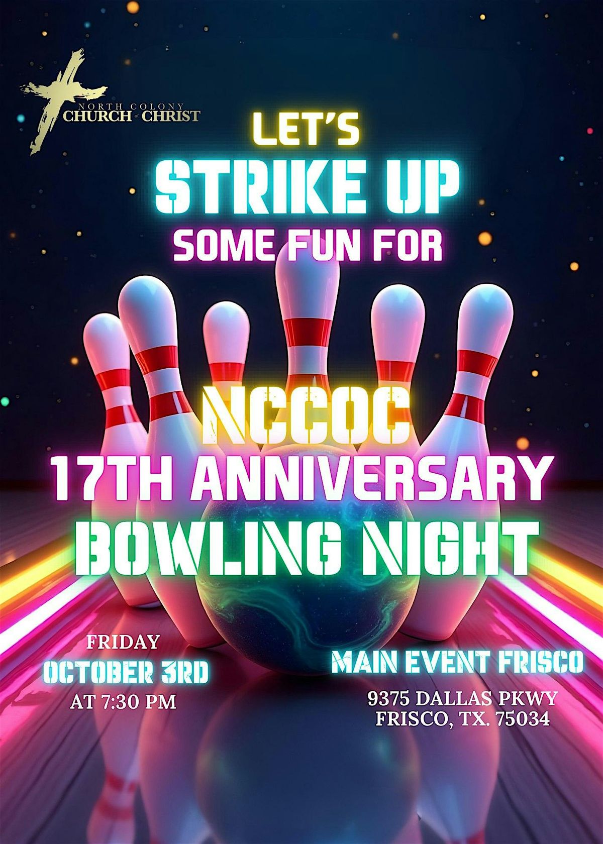 17th Anniversary Bowling Night