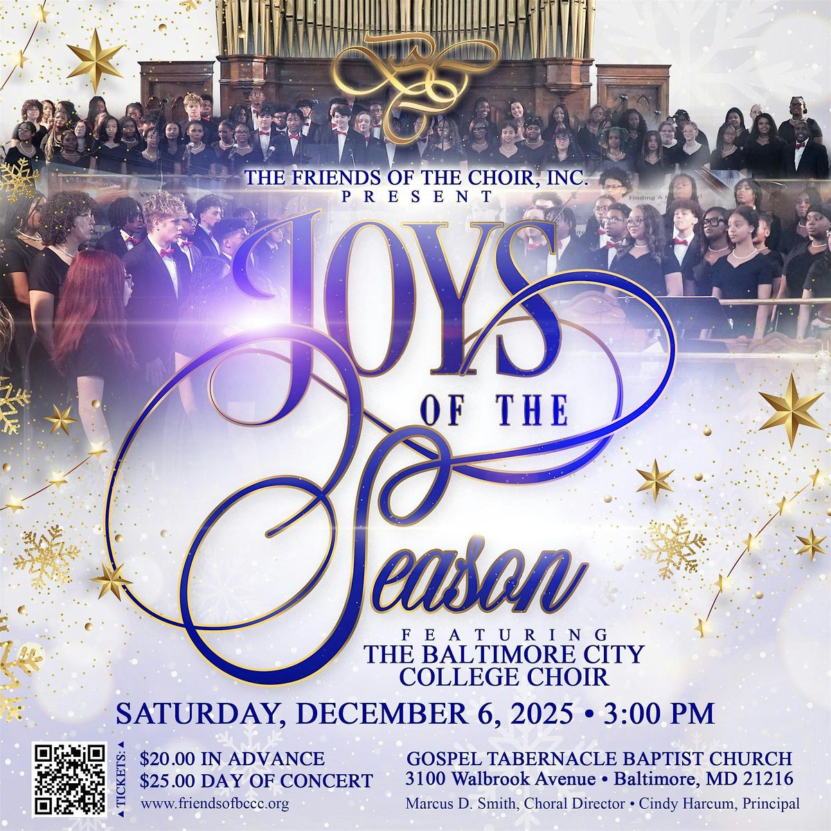 'Joys of the Season' with the Baltimore City College Choir