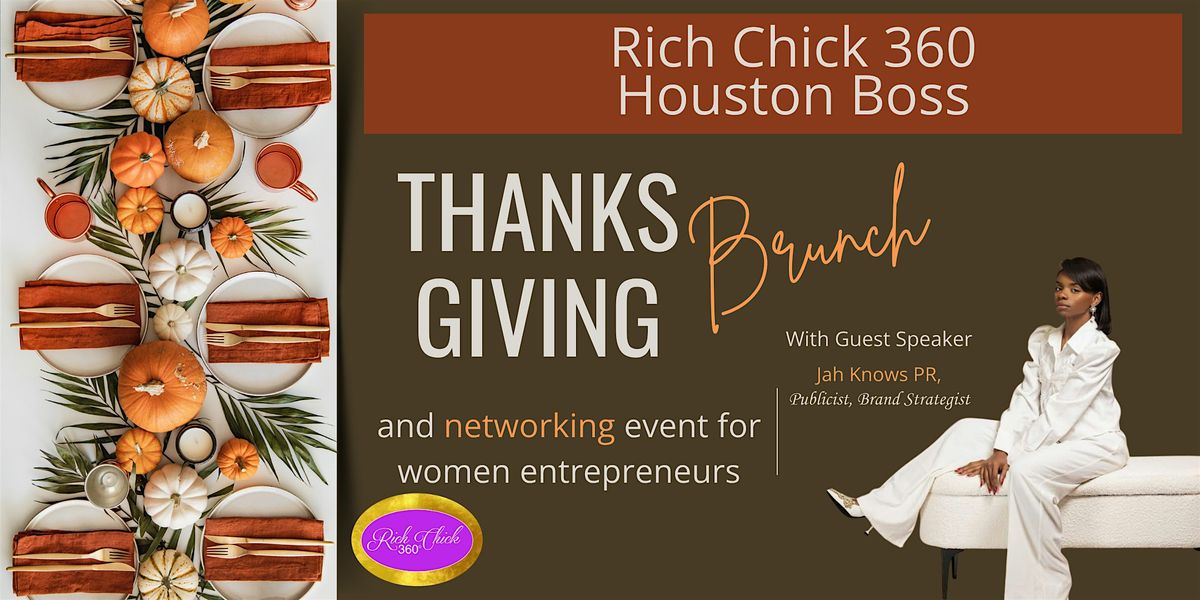 Boss Brunch: A Thanksgiving Networking Experience for Powerful Women CEOs