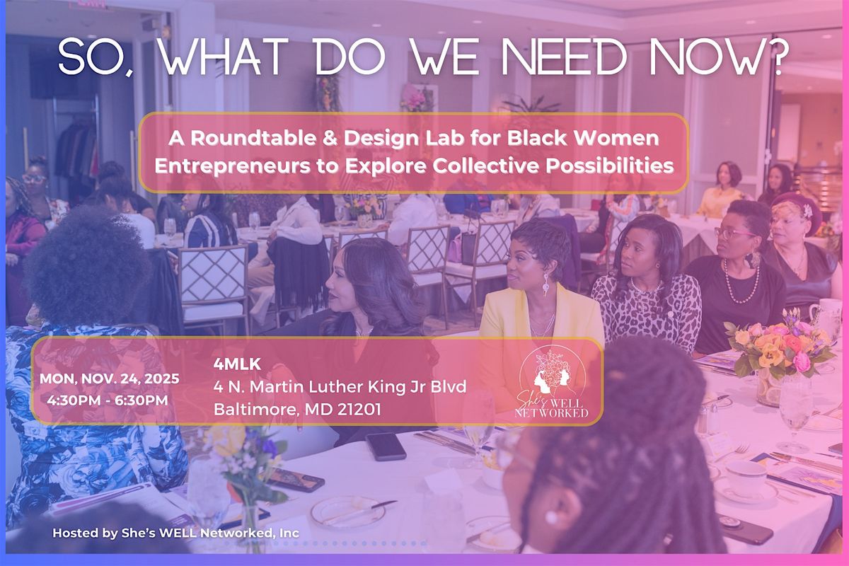 So, What Do We Need Now?