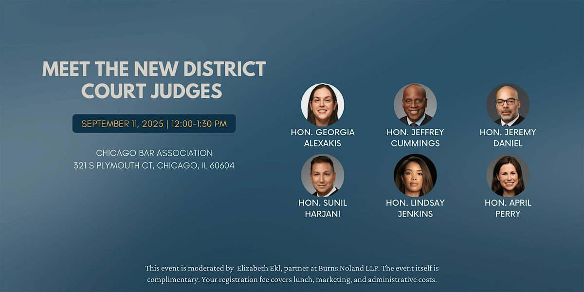 Meet the New District Court Judges