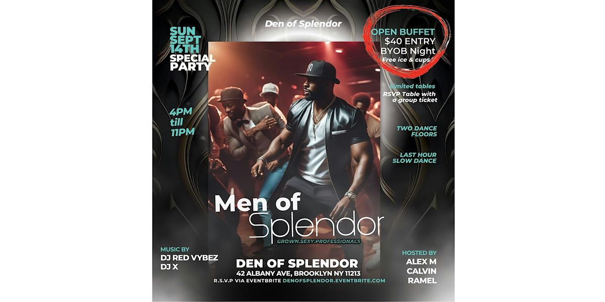 Men of Splendor - BYOB