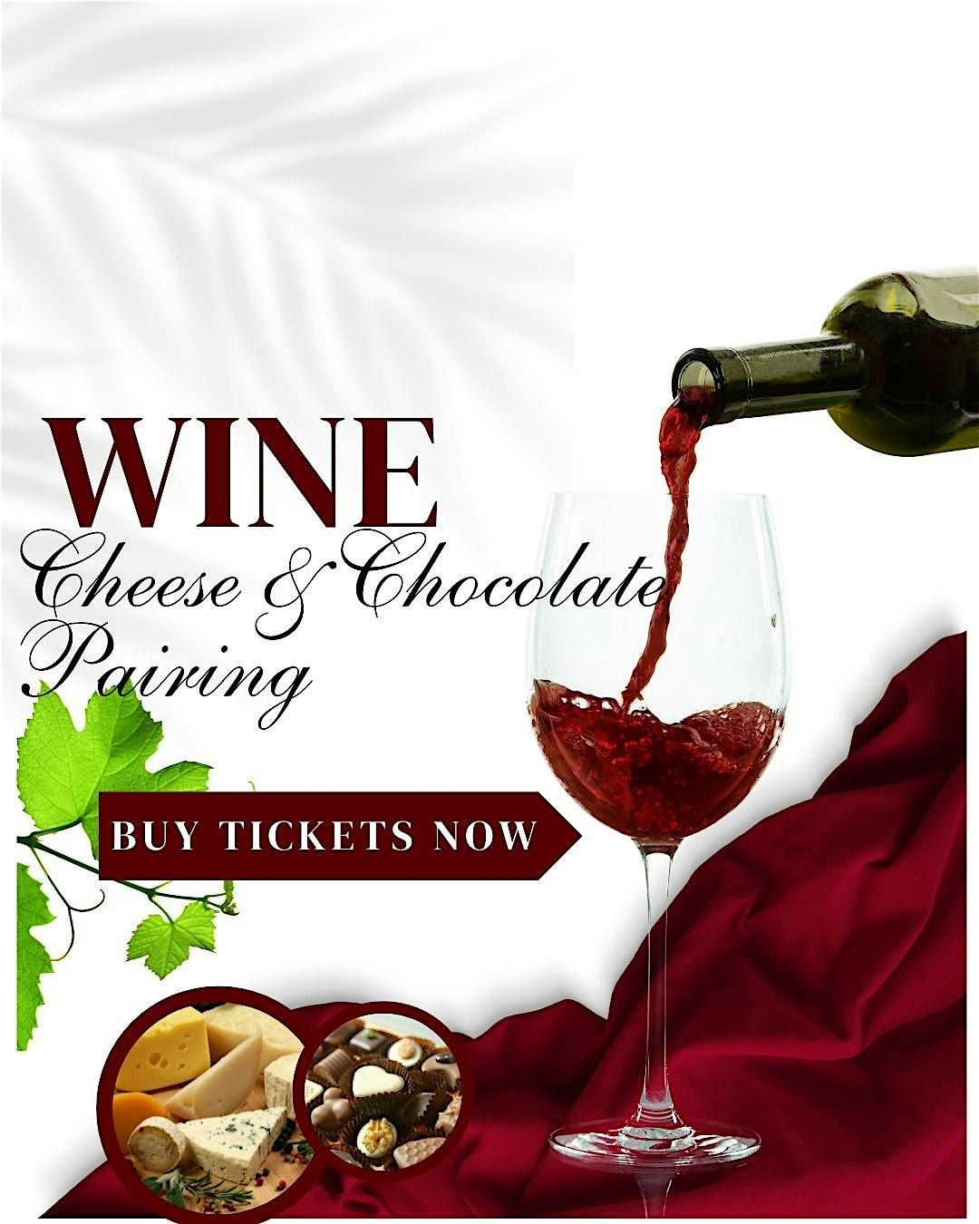Copy of Wine, Cheese & Chocolate Pairing at On Cloud Wine