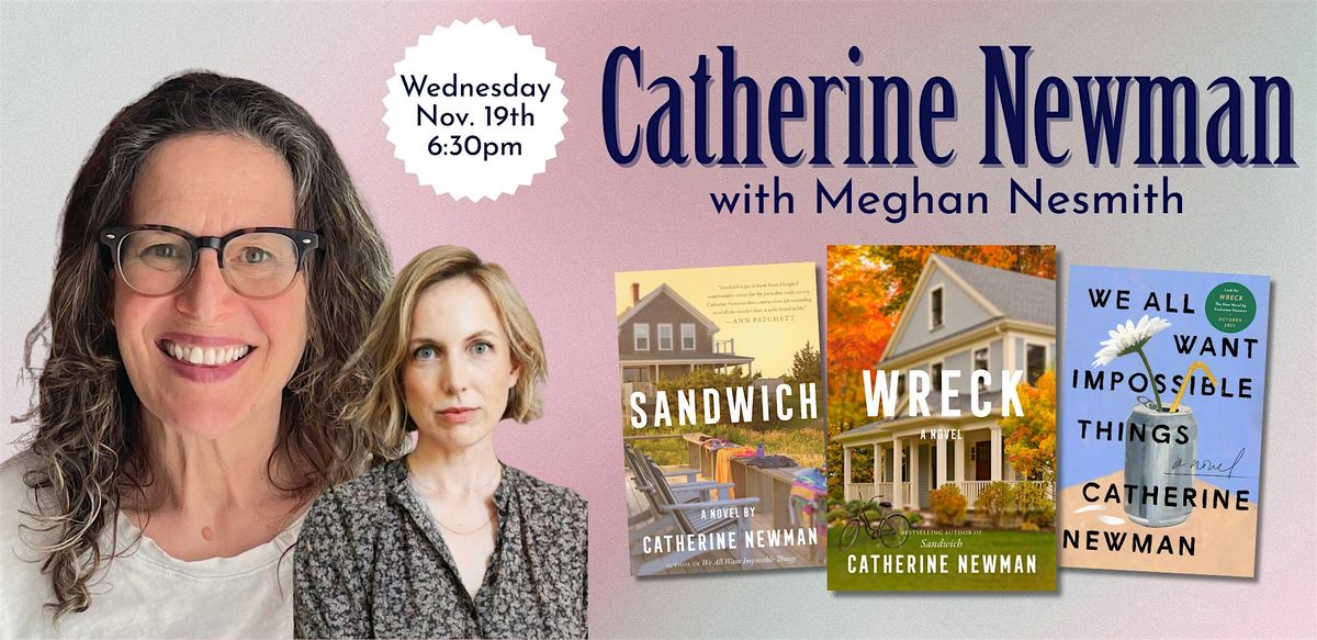 Catherine Newman with Meghan Nesmith