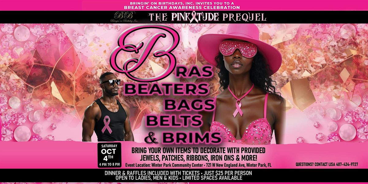 Bras Beaters Bags Belts and Brims