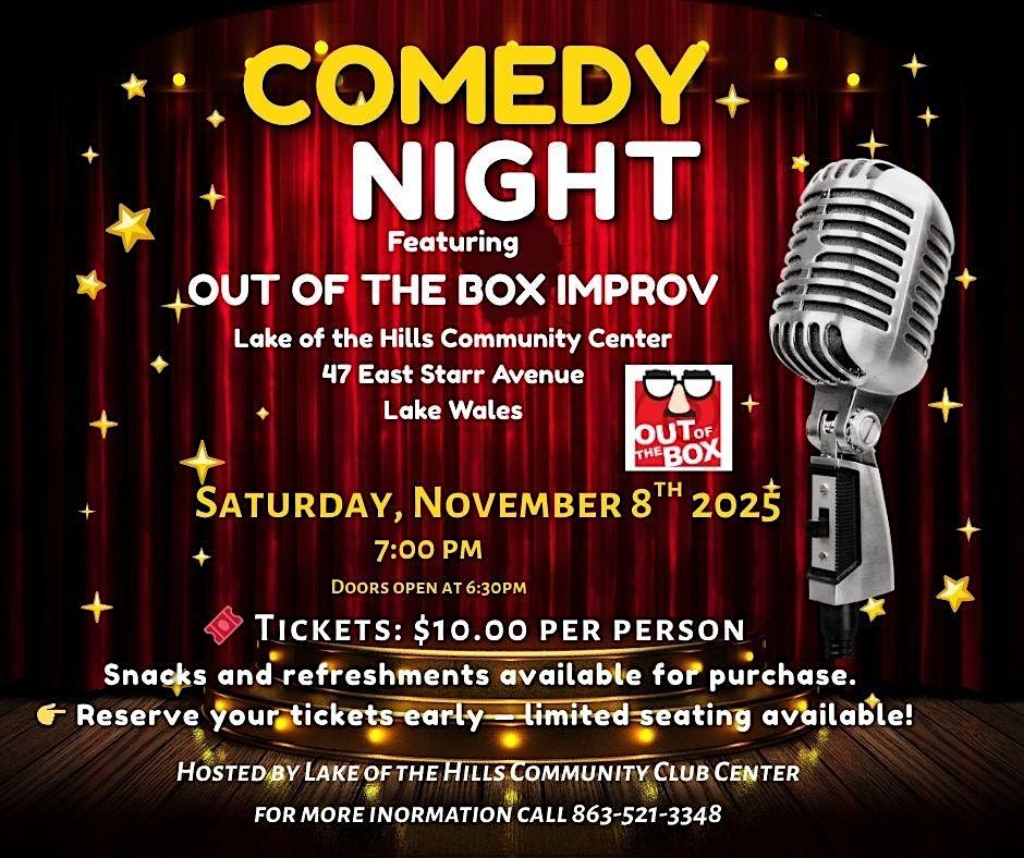 Comedy Night with Out of the Box Improv
