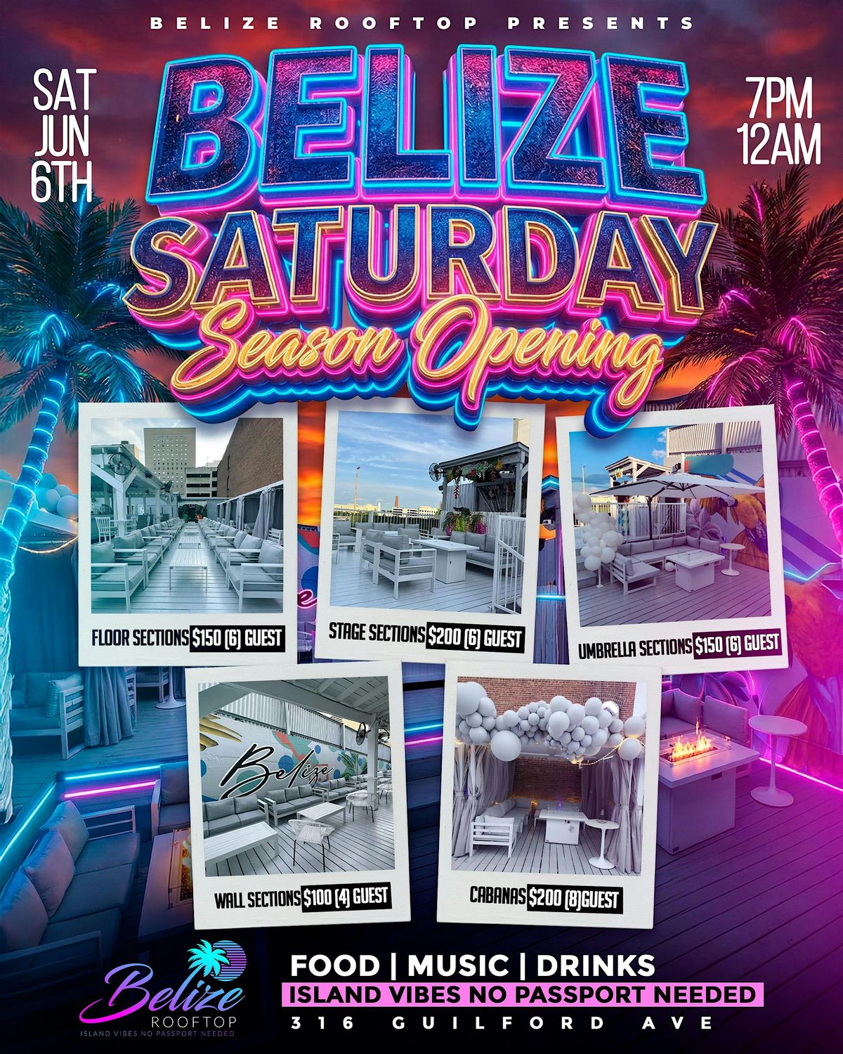 Belize Saturday\u2019s Season Opening