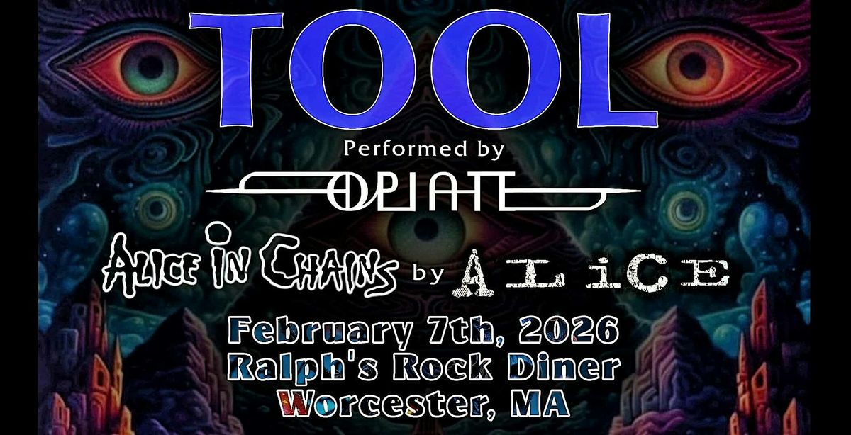 TOOL & AIC Tribute Night @ Ralphs Rock Diner
