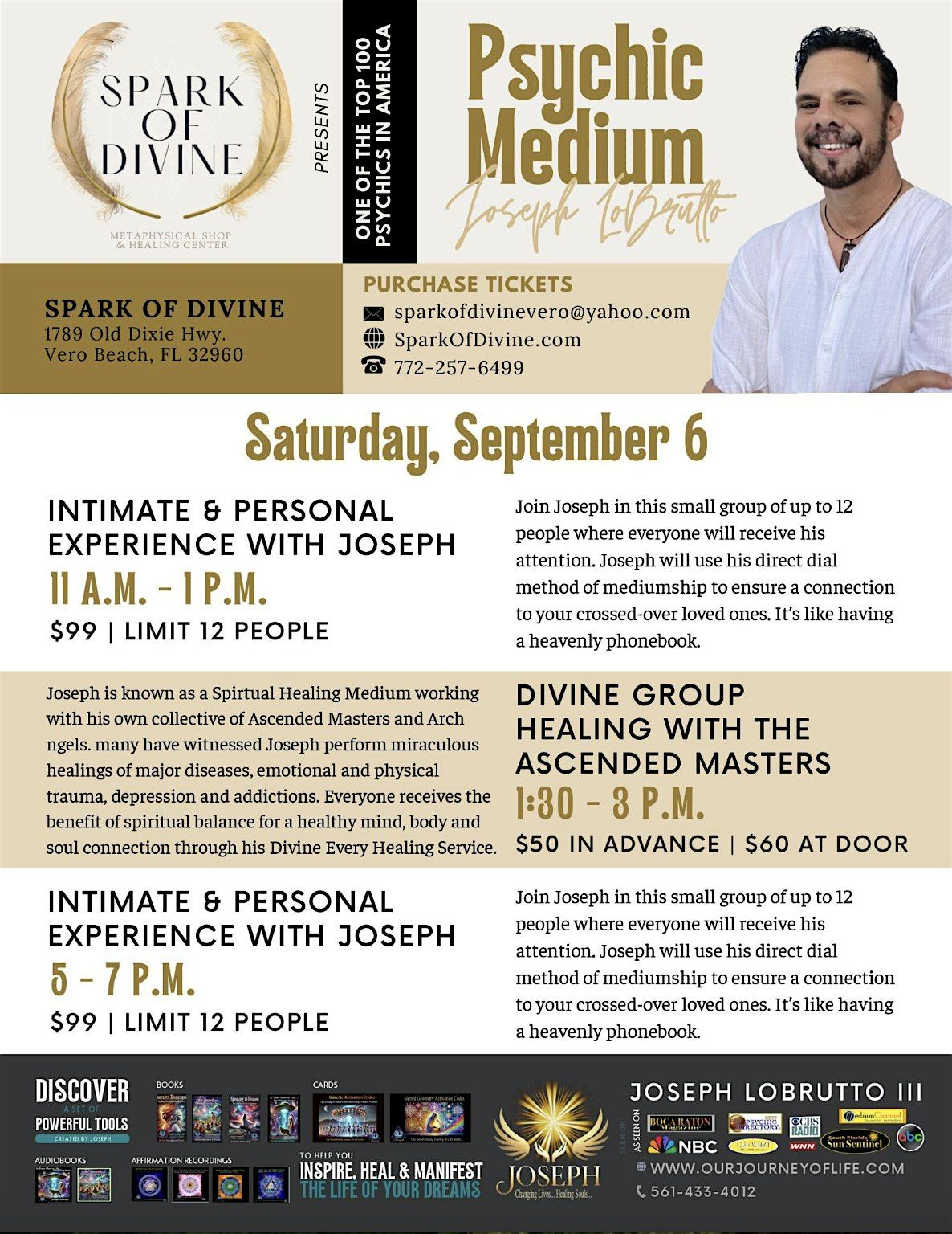 Intimate & Personal Experience with Joseph LoBrutto Psychic Medium