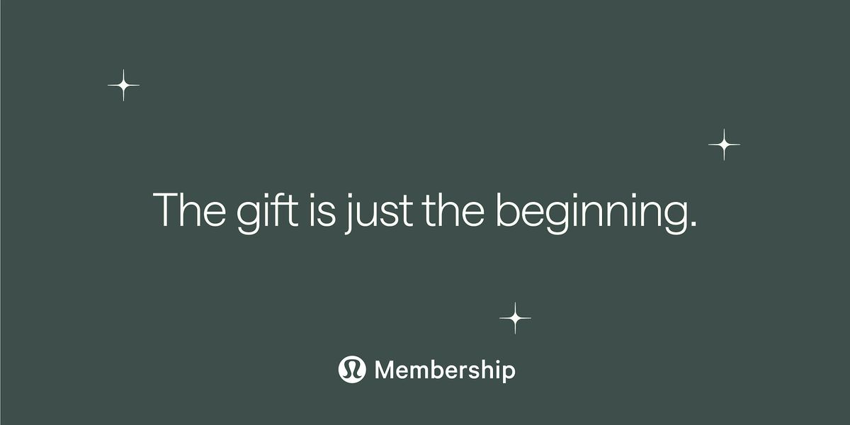 lululemon members' Holiday Shop at 2ND & PCH Long Beach