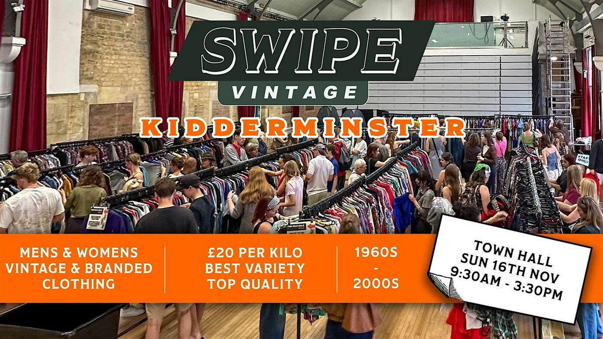 Swipe Vintage x Kidderminster Kilo Sale