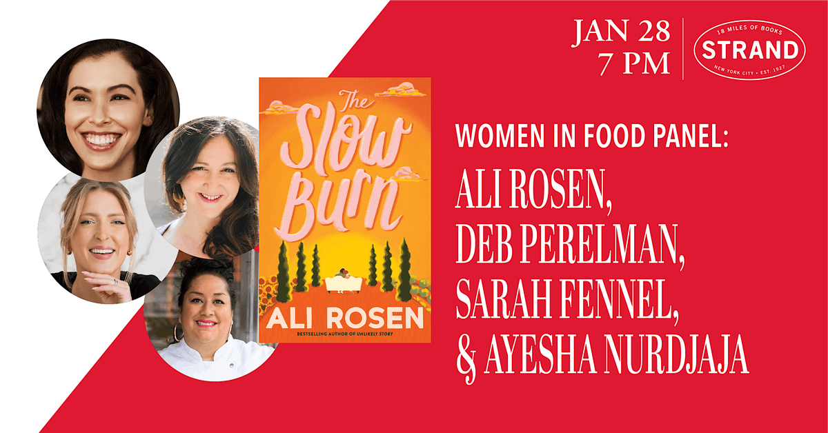 Women in Food Panel: Ali Rosen & Special Guests