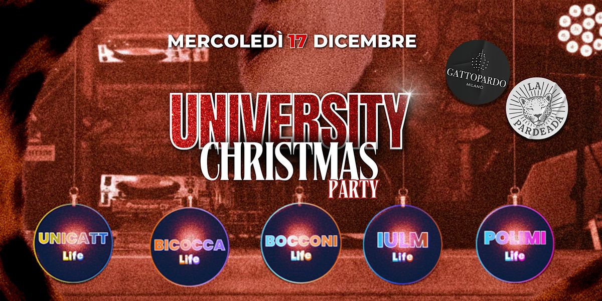 University Christmas Party x La Pardeada