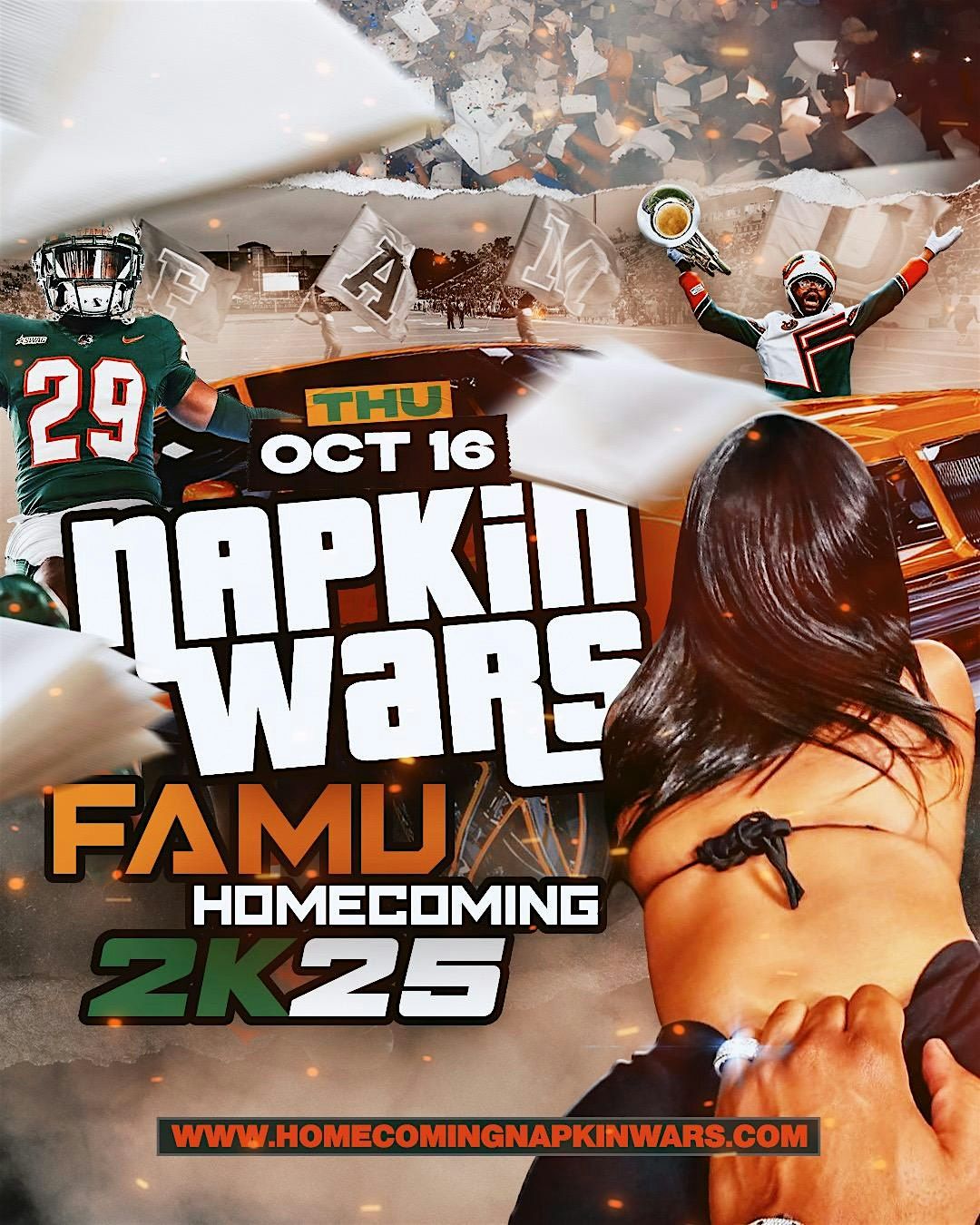 HOMECOMING NAPKINS WARS | THURSDAY OCTOBER 16TH