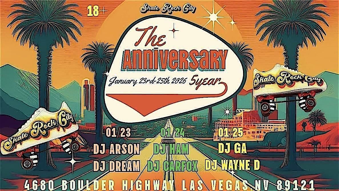 Skate Rock City -The Anniversary Year 5!