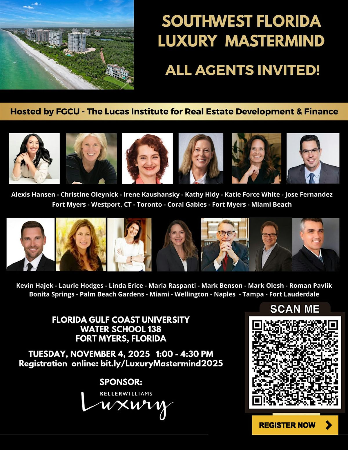 SWFL KW Luxury Event @ Florida Gulf Coast University