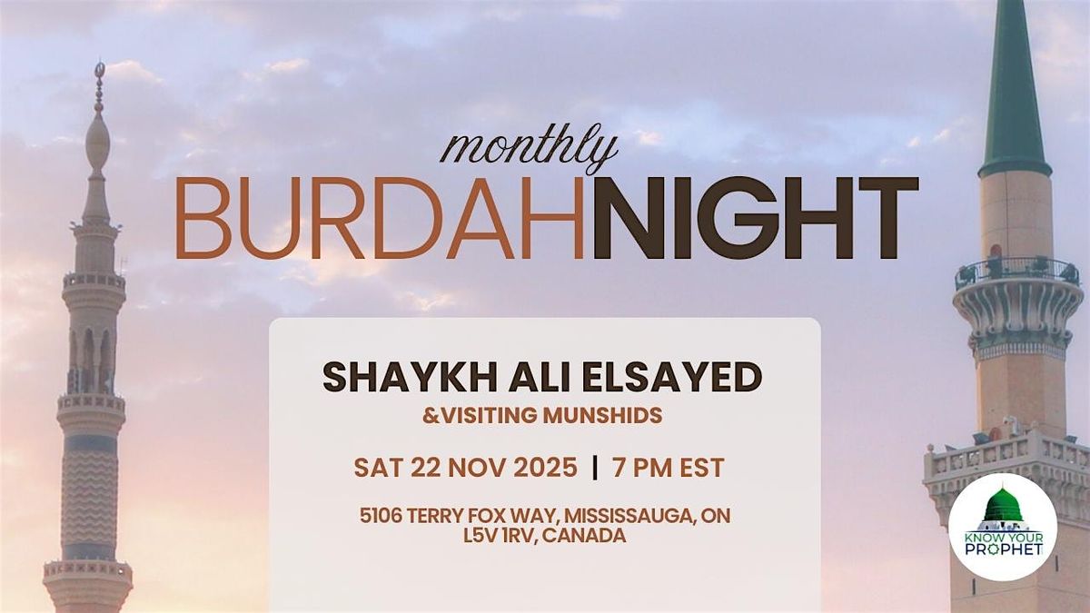 Monthly Burdah Night