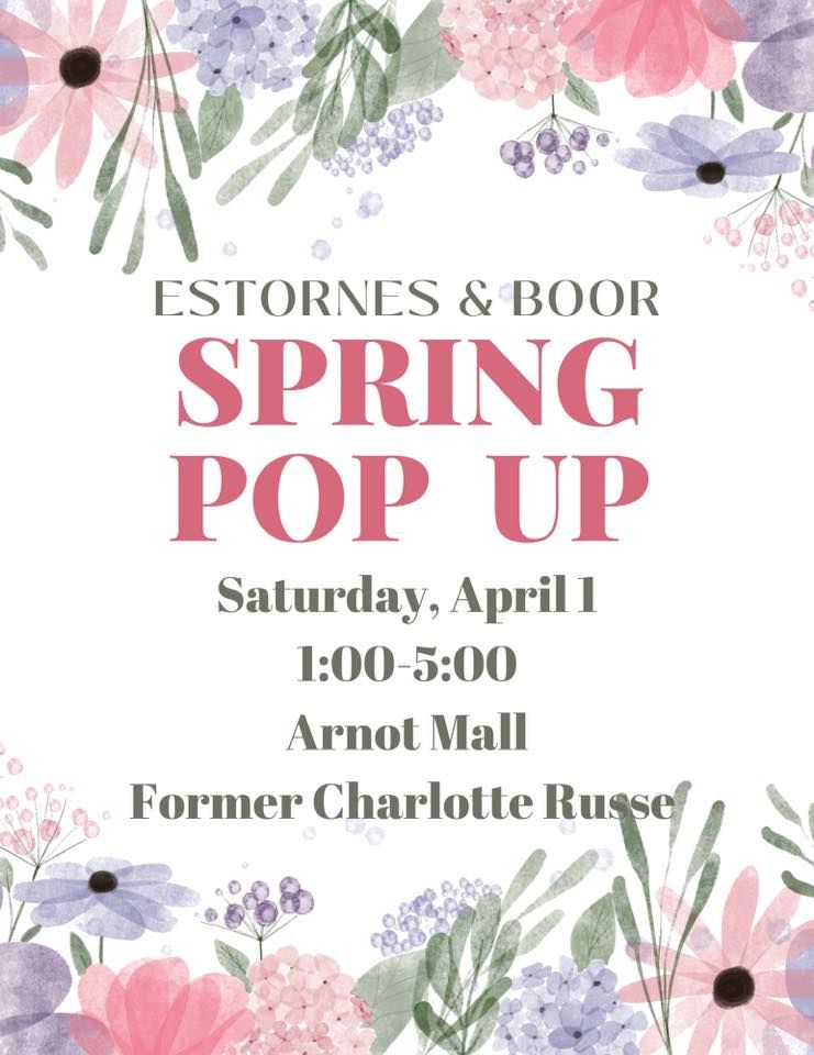 Estornes & Boor Spring Pop Up