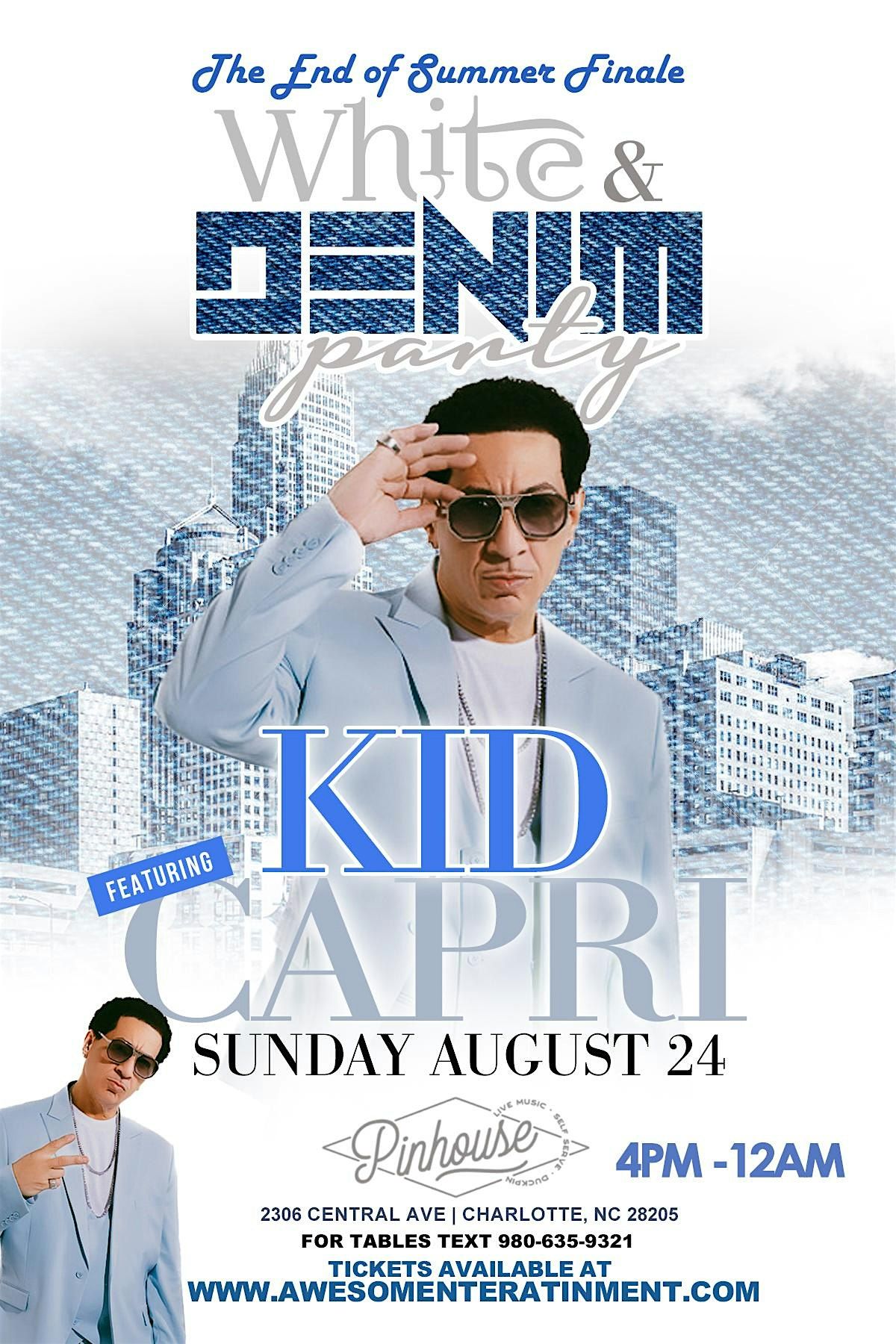 THE SUMMER FINALE WHITE & DENIM AFFAIR