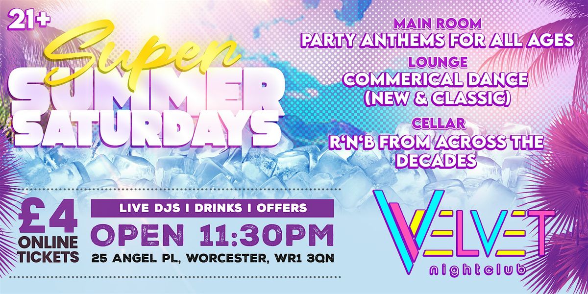 SUPER SUMMER SATURDAYS!