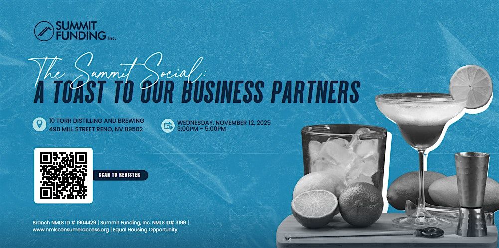 The Summit Social: A Toast to Our Business Partners